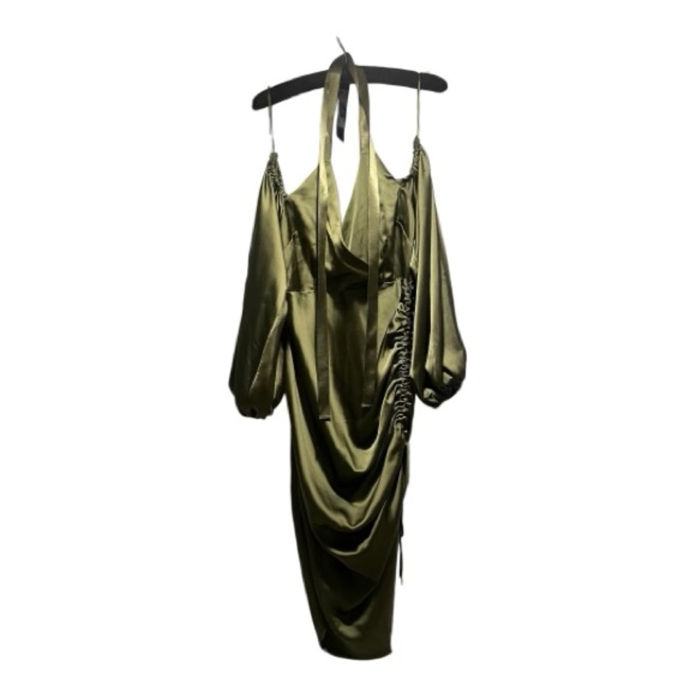 Classy Olive Green Dress
